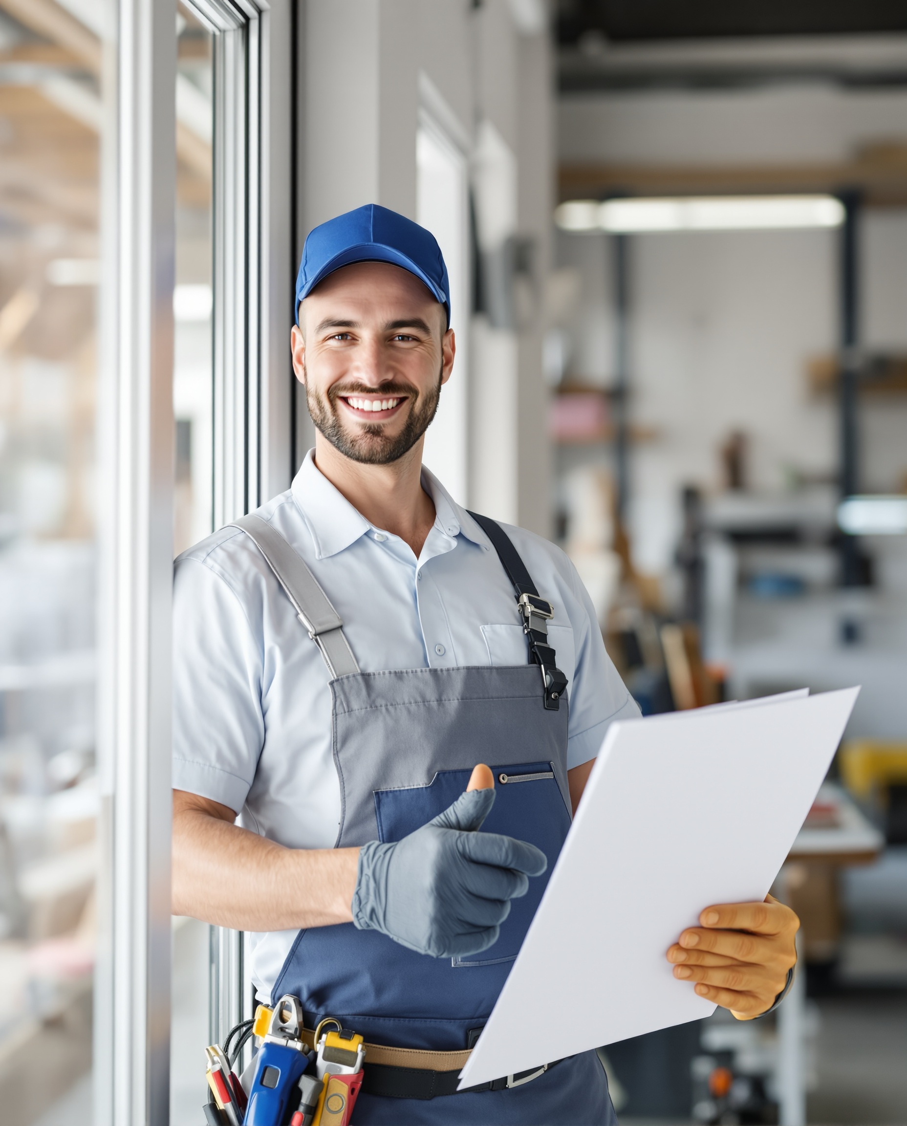 Technicien expert de FenetrePro Paris en intervention